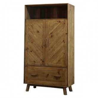 Buffet en bois de pin recyclé - Devis sur Techni-Contact.com - 9