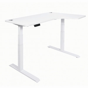 Bureau assis debout en angle CORNER 160x110cm - Devis sur Techni-Contact.com - 4