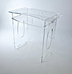 Bureau d'ordinateur en plexiglass - Devis sur Techni-Contact.com - 4