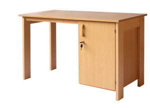 Bureau enseignant avec caisson de rangement - Devis sur Techni-Contact.com - 1