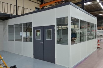 Cabine double paroi modulaire - Devis sur Techni-Contact.com - 1