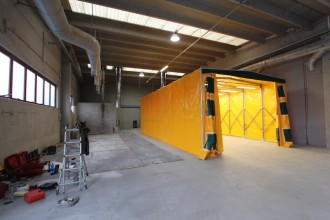 Cabine peinture mobile et extensible sur mesure - Devis sur Techni-Contact.com - 5