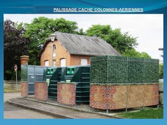 Cache colonne aérienne modulaire - Devis sur Techni-Contact.com - 1