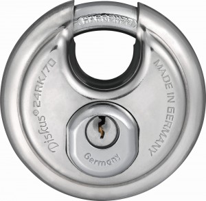 Cadenas circulaire haute sécurité inox diamètre anse 10 mm - Devis sur Techni-Contact.com - 1