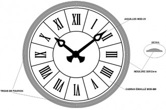 Cadran et aiguille d'édifice - Devis sur Techni-Contact.com - 1