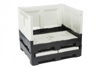 Caisse palette plastique pliable 565 litres - Devis sur Techni-Contact.com - 1