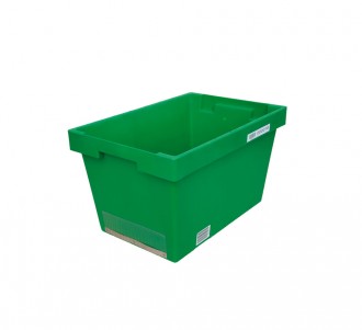 Caisse plastique emboîtable et gerbable - Devis sur Techni-Contact.com - 1