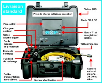 Camera exploration canalisation - Devis sur Techni-Contact.com - 1