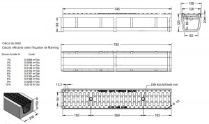 Caniveau et grille en fonte ductile - Devis sur Techni-Contact.com - 2