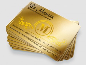 Carte de visite de luxe - Devis sur Techni-Contact.com - 1