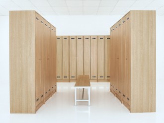 Casier vestiaire en bois stratifié - Devis sur Techni-Contact.com - 3