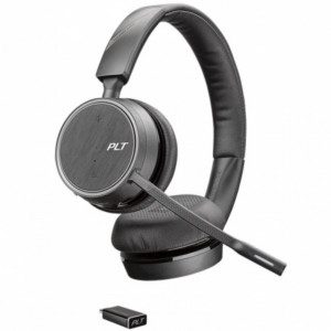 Poly Voyager 4210UC +Socle de charge + Dongle et Câble USB-A - Casque PC - IP / Softphone - Devis sur Techni-Contact.com - 1