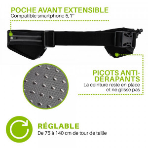  Ceinture running avec gourdes - Devis sur Techni-Contact.com - 3