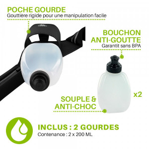  Ceinture running avec gourdes - Devis sur Techni-Contact.com - 5