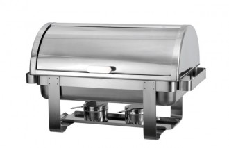 Chafing dish à couvercle rabattable - Devis sur Techni-Contact.com - 1