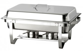 Chafing dish rectangulaire pliable - Devis sur Techni-Contact.com - 1