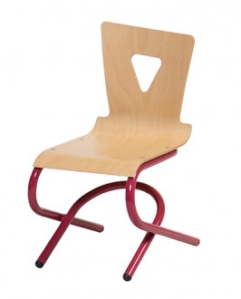 Chaise cantine 4 pieds alu - Devis sur Techni-Contact.com - 1