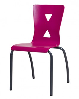 Chaise cantine coque bois - Devis sur Techni-Contact.com - 1