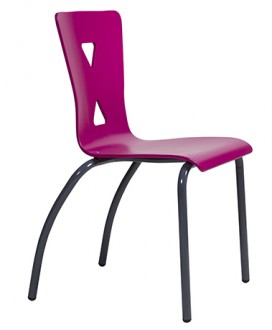 Chaise cantine coque bois - Devis sur Techni-Contact.com - 2