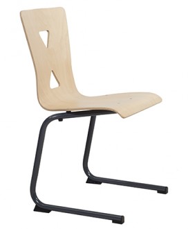 Chaise cantine coque en hêtre multiplis - Devis sur Techni-Contact.com - 2