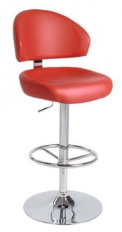 Chaise de bar confortable en similicuir - Devis sur Techni-Contact.com - 1