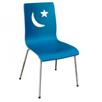 Chaise de cafétéria en bois - Devis sur Techni-Contact.com - 1