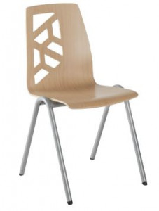 Chaise de réunion en bois - Devis sur Techni-Contact.com - 1