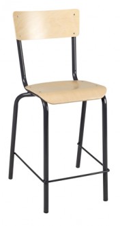 Chaise haute avec repose pieds - Devis sur Techni-Contact.com - 1