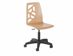 Chaise informatique coque en bois - Devis sur Techni-Contact.com - 1
