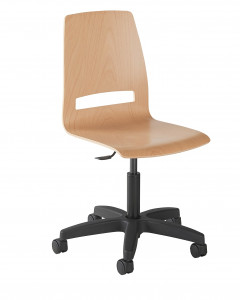 Chaise informatique coque en bois - Devis sur Techni-Contact.com - 1