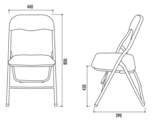 Chaise pliante collectivités - Devis sur Techni-Contact.com - 5