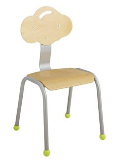 Chaise scolaire avec lame métallique - Devis sur Techni-Contact.com - 1