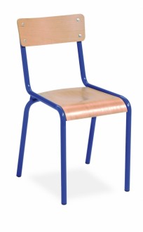 Chaise scolaire en hêtre empilable - Devis sur Techni-Contact.com - 1