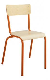 Chaise scolaire finition hêtre - Devis sur Techni-Contact.com - 2