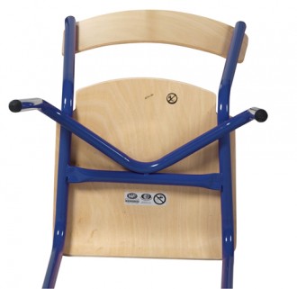 Chaise scolaire finition hêtre - Devis sur Techni-Contact.com - 3