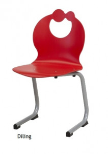 Chaise scolaire maternelle à appui sur table - Devis sur Techni-Contact.com - 1