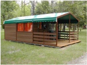 Chalet camping démontable - Devis sur Techni-Contact.com - 3