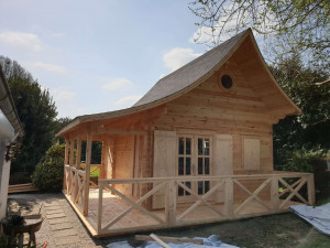 Chalet en bois avec toit 45° - Devis sur Techni-Contact.com - 5