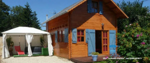 Chalet mezzanine classique en bois 