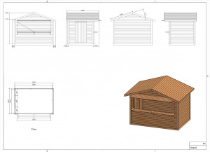 Chalet de jardin 20 m2 - Devis sur Techni-Contact.com - 4