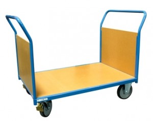 Chariot à 2 ridelles en bois - Devis sur Techni-Contact.com - 1