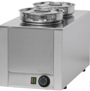 Bain marie à sauce 2 cuves pour chauffe à sec - Devis sur Techni-Contact.com - 1