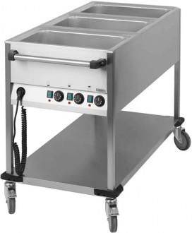 Chariot bain-marie en acier - Devis sur Techni-Contact.com - 4