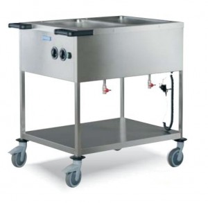 Chariot bain marie en inox - Devis sur Techni-Contact.com - 1