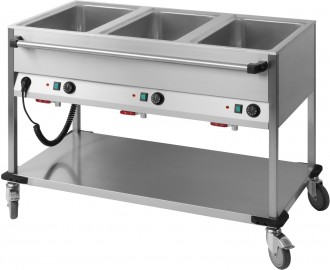 Chariot bain-marie horizontal - Devis sur Techni-Contact.com - 1