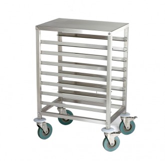 Chariot de cuisine à glissières en inox - Devis sur Techni-Contact.com - 1