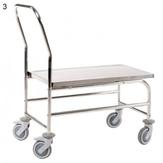 Chariot de manutention en inox - Devis sur Techni-Contact.com - 4