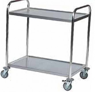 Chariot de service inox 100 Kg - Devis sur Techni-Contact.com - 1