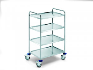 Chariot de service inox 4 plateaux - Devis sur Techni-Contact.com - 2