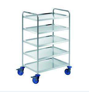 Chariot de service inox 5 plateaux - Devis sur Techni-Contact.com - 2